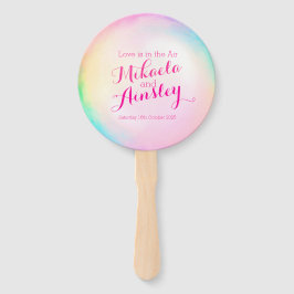 Die Hochzeitsstiftung ist im Luftblasen-Kunstprogr Fächer