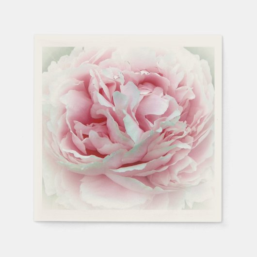 Die Hochzeitsstimmung in der Blume Serviette (Vorderseite)