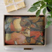 Die Hochzeitstanze von Bruegel dem Ältesten Seidenpapier (Geschenk)