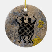 Die Hochzeitstorte Keramik Ornament (Hinten)