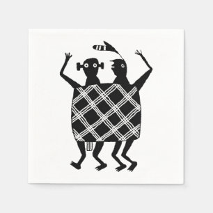 Die Hochzeitstorte Serviette