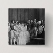 Die Hochzeitszeremonie Button (Vorderseite)