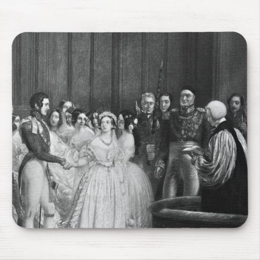 Die Hochzeitszeremonie Mousepad (Vorne)