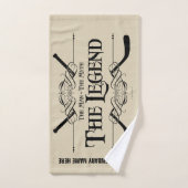Die (Hockey-Legende) Badhandtuch Set (Handtuch)