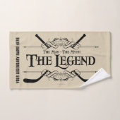 Die (Hockey-Legende) Badhandtuch Set (Handtuch)