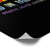 Die Hoffnung auf Schmerzen beendet Depression psyc Poster (Ecke)