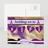 Die Hoffnung aufrecht erhalten Postkarte (Vorne/Hinten)