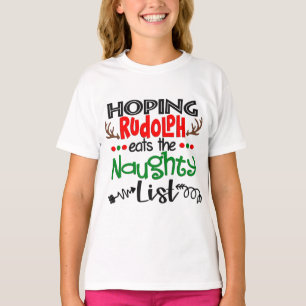 Die Hoffnung, dass Rudolph die unheilvolle Liste f T-Shirt