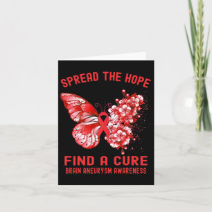 Die Hoffnung, ein kurses Gehirnaneurysma-Bewusstse Karte
