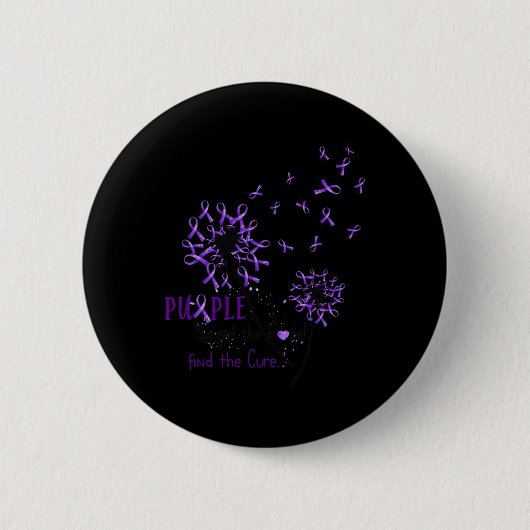 Die Hoffnung finden Sie die Heilung - fibromyalgie Button (Vorderseite)