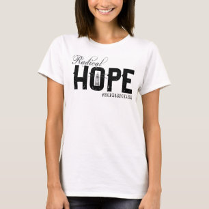 Die HOFFNUNG flüssige T der Frauen T-Shirt