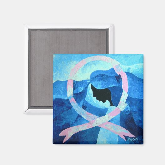 Die Hoffnung ist 2012 da Magnet (Vorderseite/Rückseite)