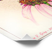 Die Hoffnung schweben.. Inspiration Art Print Fotodruck (Ecke)