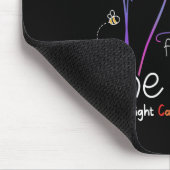 Die Hoffnung verbreiten, die Heilung Krebs Hoffnun Mousepad (Ecke)