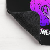 Die Hoffnung zu finden, eine Heilung Alzheimer Bew Mousepad (Ecke)