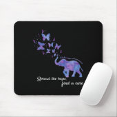 Die Hoffnung zu finden, eine Heilung Alzheimer Bew Mousepad (Mit Mouse)