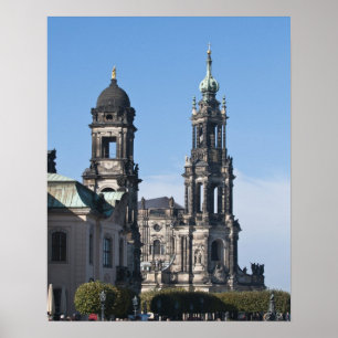 Die Hofkirche Dresden Poster