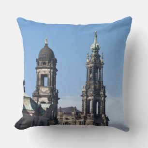 Die Hofkirche (Kirche des Gerichtshofes) Dresden Kissen