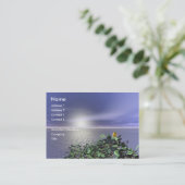 Die hohe Ansicht des Vogels Visitenkarte (Stehend Vorderseite)