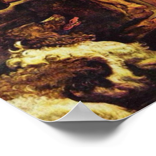 Die Höhe des Kreuzplakats Poster (Ecke)