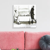 Die Höhe seiner Gefühle Leinwanddruck (Insitu (Wohnzimmer))