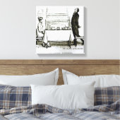 Die Höhe seiner Gefühle Leinwanddruck (Insitu (Schlafzimmer))