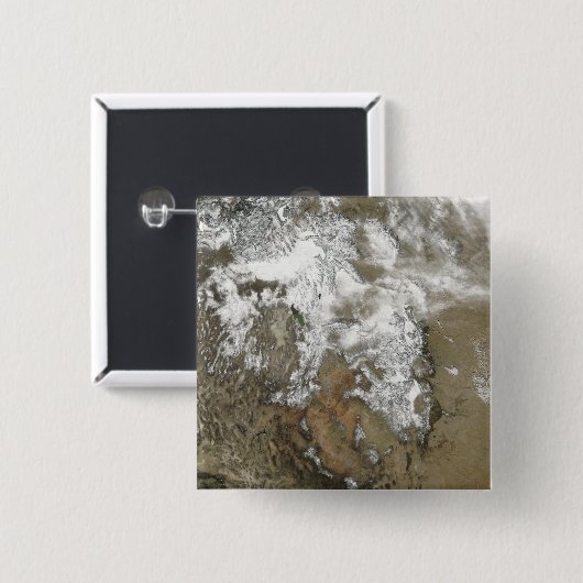 Die hohen Gipfel der Rocky Mountains Button (Vorne & Hinten)