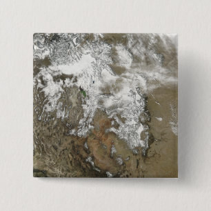 Die hohen Spitzen Rocky Mountainss Button