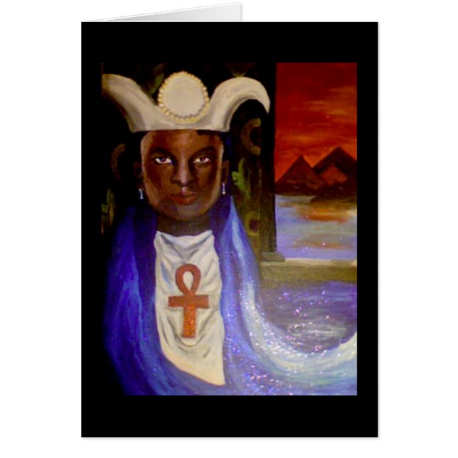 Die Hohepriesterin-Karte (Vorne)