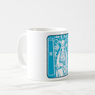 Die Hohepriesterin - Tarot der Automaten der 1960e Kaffeetasse