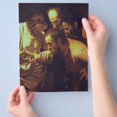 Die Höhepunkte des Heiligen Thomas von Caravaggio Flyer (Hand)