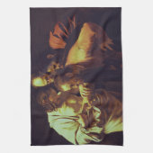 Die Höhepunkte des Heiligen Thomas von Caravaggio Geschirrtuch (Vertikal)