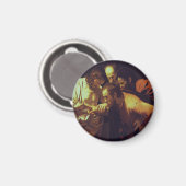 Die Höhepunkte des Heiligen Thomas von Caravaggio Magnet (Vorderseite/Rückseite)