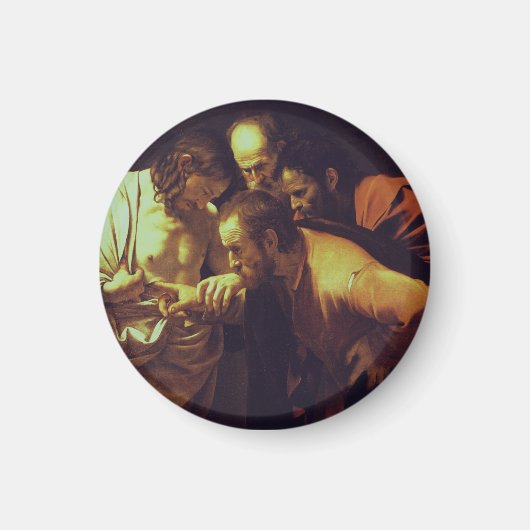 Die Höhepunkte des Heiligen Thomas von Caravaggio Magnet (Vorne)