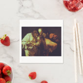 Die Höhepunkte des Heiligen Thomas von Caravaggio Serviette (Beispiel)