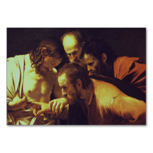 Die Höhepunkte des Heiligen Thomas von Caravaggio Tischnummer