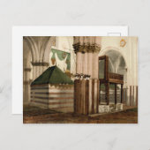 Die Höhle der Patriarchen in Hebron, Heiliges Land Postkarte (Vorne/Hinten)