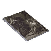 Die Höhle der Verzweiflung, von Spenser, graviert Notizblock (Rechte Seite)