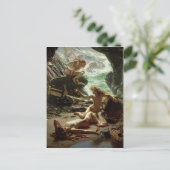 Die Höhle des Sturms Nymphen, 1903 (Öl auf Leinwan Postkarte (Stehend Vorderseite)