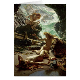 Die Höhle des Sturms Nymphs, 1903 (Öl auf