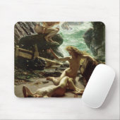 Die Höhle des Sturms Nymphs, 1903 (Öl auf Mousepad (Mit Mouse)