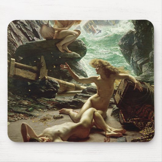 Die Höhle des Sturms Nymphs, 1903 (Öl auf Mousepad (Vorne)