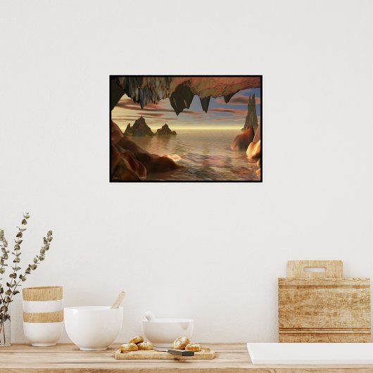 Die Höhle Poster (Küche)