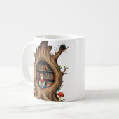 Die Höhlenbaum-Ecke Kaffeetasse (Vorderseite Links)
