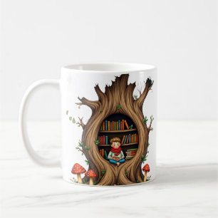 Die Höhlenbaum-Ecke Kaffeetasse