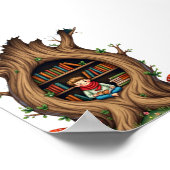 Die Höhlenbaum-Ecke Poster (Ecke)