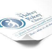 Die Hokey Pokey-Klinik Fotodruck (Ecke)