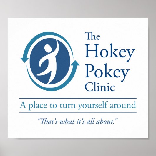 Die Hokey Pokey-Klinik Poster (Vorne)