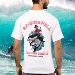 Die Hölle aufwirbeln, Wellen fangen von Salty AF T-Shirt