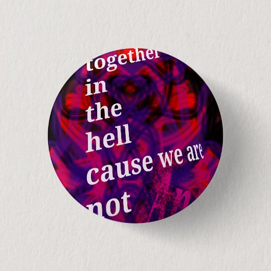 Die Hölle Button (Vorderseite)